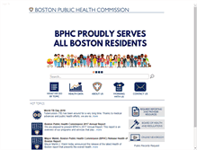 Tablet Screenshot of bphc.org